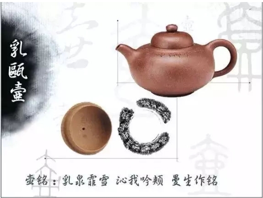 老紫砂壺曼生十八式圖解，曼生18式的具體樣式圖及名稱