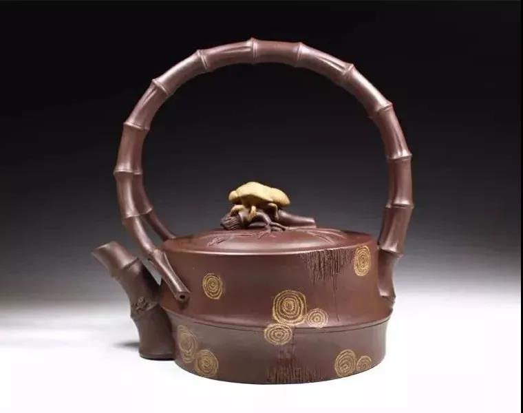 10種最美花器提梁壺，精美別致雕花紫砂壺!