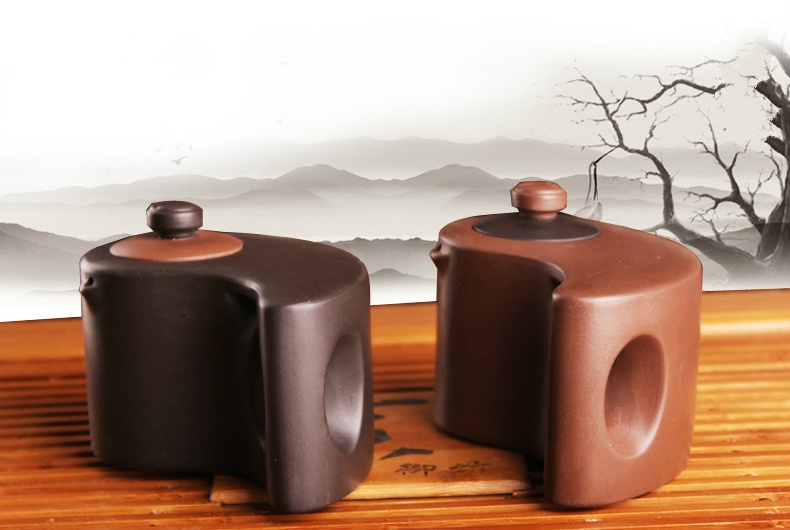 太極陰陽(yáng)紫砂壺，創(chuàng)意格紫砂壺