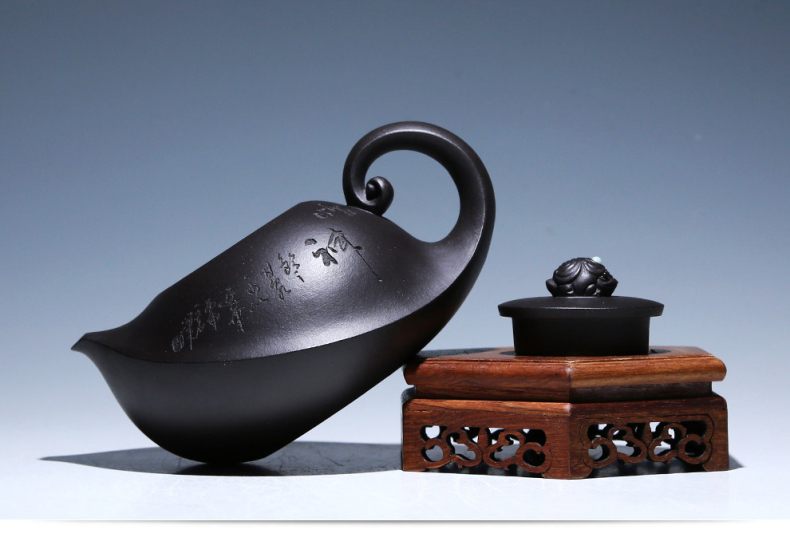 創(chuàng)意別致紫砂壺，個(gè)性手工美型外觀紫砂壺