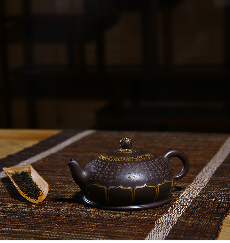 佛系紫砂壺，禪意靜心紫砂壺